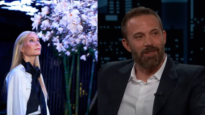 Gwyneth Paltrow and Ben Affleck side by side